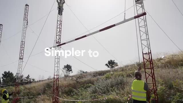 Nearing Visabeira — 400 kV Transmission Line — video poster